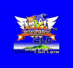 Sonic 2 LD - Episode 01 Title Screen